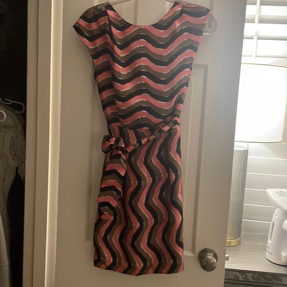 Size 0 100% silk dress- brand Leona